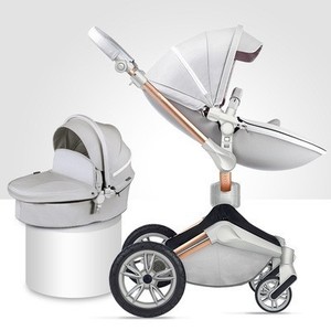 Poussette pliable en lin 600d, grand panier de rangement pour bébé, poussette de luxe pour enfant, usine chinoise - Product Image 5