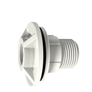 SCH40 UPVC PVC Bulkhead Fittings Plastic Tank Connector
