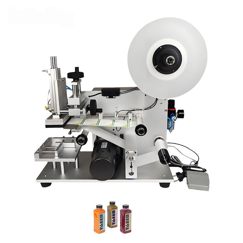 Now For Labelling Machine Hot-selling Desktop Semi-automatic Flat Self-adhesive Labeling Machine ...
