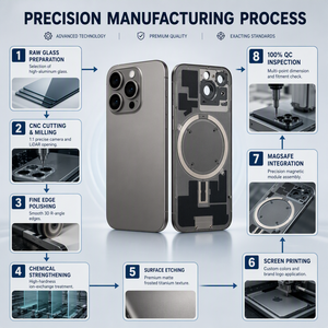ฝาหลังกล้องขนาดใหญ่พร้อมแม่เหล็กในตัวสำหรับ iPhone 14 Pro Max รองรับการชาร์จไร้สาย ขายส่ง - Product Image 4