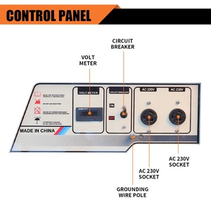 Générateur à essence TieKeHan TKH-4800 2,8 kW refroidi par air, 4 temps, réservoir de carburant de 15 L, monophasé 230 V 50/60 Hz, usage domestique, 212 cm³, 95 % de rendement - Product Image 3