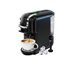 Machine à café automatique multifonctionnelle 5-en-1 19 bars, cafetière à portion individuelle pour usage domestique, type de prise US