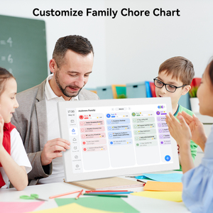 Calendario Digital Inteligente con Pantalla Táctil IPS de 15'' para la Familia con Tabla de Tareas, <span class=keywords><strong>Lista</strong></span> de Tareas y Función de Reloj Diario - Product Image 3