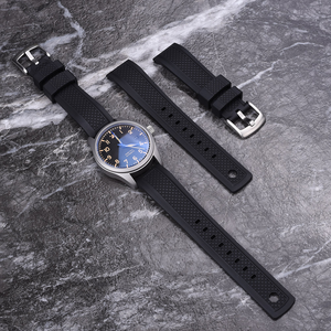 JUELONG <span class=keywords><strong>Summit</strong></span> Bracelet de <span class=keywords><strong>montre</strong></span> en caoutchouc fluoré 20mm 22mm Dive Quick Release FKM Bracelet de <span class=keywords><strong>montre</strong></span> en caoutchouc - Product Image 6