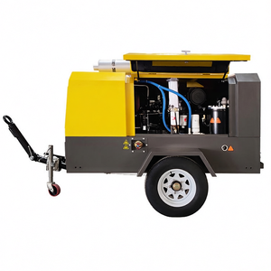 Compresor de Aire de Tornillo Portátil con Motor Diésel de 17/<span class=keywords><strong>20</strong></span> Bares y 1200 CFM, Alta Presión de 25 Bares para <span class=keywords><strong>Trabajos</strong></span> de Construcción e Industria Minera - Product Image 6