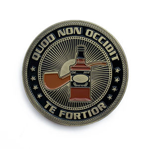 Moneda de Metal de Doble Cara con Diseño de Cabeza de Dragón, Hecha a Medida, Suministro al por Mayor, Ideal para Colección y Recuerdos de Eventos - Product Image 4