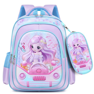 3d Hard Shell <strong>Grade</strong> 1-5 Student Schoolbag high-capacity Spine Protection Children Kid Set Backpack Cartoon Two-piece <strong>School</strong> <strong>Bag</strong> - Product Image 6