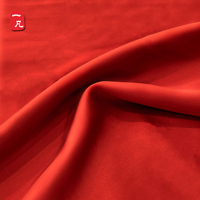 Tissu satiné mélangé extensible imitation acide acétique teint de 220 g pour robes et foulards pour femmes