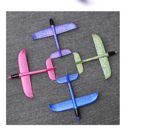Giocattolo per aeroplani per bambini modello di aereo in schiuma da lancio a mano per bambini giocattoli per aliante per sfilacciare all'aperto aerei Breakout resistenti al EPP - Product Image 5