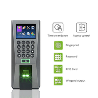 Software Gratuito ZKT TCP/IP F18 Pantalla LCD TFT a Color de 2.4 Pulgadas, Control de Acceso Biométrico por Huella Dactilar, Cámara Impermeable, Almacenamiento en la Nube