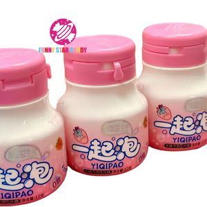 Tablet bentuk botol kecil baru permen Tablet campuran manis rasa buah bebas <span class=keywords><strong>Soda</strong></span> gelembung ditekan permen <span class=keywords><strong>Fizzy</strong></span> - Product Image 4