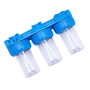 Filtres d'eau pour toute la maison sur mesure, compatibles avec les cartouches standard 7"x 2.5", trois conduites, boîtiers de filtre à eau transparents de 7 pouces pour usage domestique - Product Image 6