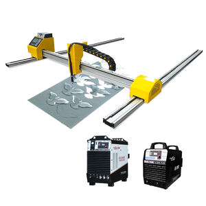 CNC 플라즈마 산소-연료 화염 금속 절단기 Huayuan LGK 63A 절단 전력 120 160 200A 듀얼 레일 - Product Image 1