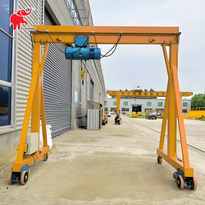 Proveedor chino <span class=keywords><strong>Mini</strong></span> grúa de pórtico portátil 1ton 2ton 3ton 5ton Polipasto eléctrico interior Grúa de pórtico de 10 toneladas - Product Image 1