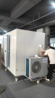 Mini refrigerador solar industrial fácil de operar y congelador monobloque profundo Almacenamiento completo de cámara frigorífica