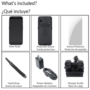 Yokoscan TC60 di động dữ liệu thiết bị đầu cuối PDA Android 14 4 + 64GB NFC siêu quét hiệu suất 5000mAh pin IP67 với sạc cái nôi - Product Image 6