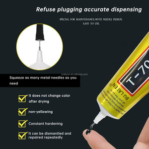 T7000 110ml đen nhựa Epoxy keo Polyurethane dựa trên đa mục đích dính cho chế biến gỗ điện thoại di động màn hình trang sức DIY bu - Product Image 4