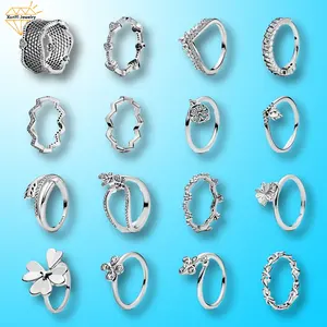 Anillos de plata de ley 925 estilo profesional, joyería de alta calidad