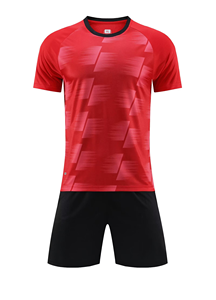 CW Großhandel Spieler-Stil Fußball-Top Turnier-Look Leichtgewichtiges Rotes Fußballtrikot für Täglichen Sport - Product Image 5