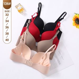 Womens Seamless Wireless Push up <strong>Bra</strong>, <strong>Comfort</strong> Lightly Padded T-Shirt <strong>Bra</strong> with Back Closure, US/<strong>UK</strong> Sizes 32-40 - Product Image 4