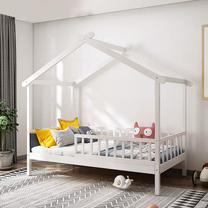 Metà del secolo retrò culla in legno bambini letti <span class=keywords><strong>Montessori</strong></span> <span class=keywords><strong>letto</strong></span> per bambini bambino albero casa bambino bambino <span class=keywords><strong>letto</strong></span> - Product Image 4