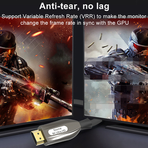 <span class=keywords><strong>สาย</strong></span>เคเบิล HDMI 2.1 ใยแก้วนำแสง รุ่น A018 จากผู้ผลิตยอดนิยม วัสดุโลหะผสมสังกะสี รองรับความละเอียด 8K 60Hz ตัวนำทองแดง สำหรับคอมพิวเตอร์แล็ปท็อป - Product Image 3