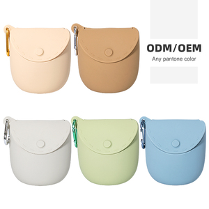 Sacs à collation portables en silicone, pochette pour friandises pour animaux de compagnie, sac d'entraînement pour chien en silicone de qualité alimentaire pour l'extérieur - Product Image 6