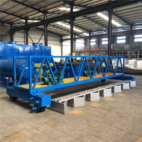 Grattoir à boues en acier inoxydable, type pont complet et semi-pont, contrôlé par PLC, pour réservoirs de décantation et traitement des boues