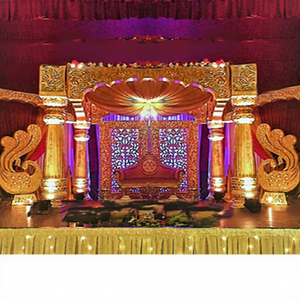 Mandap Rajasthani, Mandap para Bodas, Nuevo Diseño de Decoración para Mandap de Boda, Washington - Product Image 1