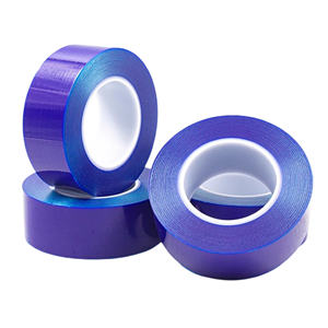 <span class=keywords><strong>Film</strong></span> protecteur <span class=keywords><strong>transparent</strong></span> bleu clair auto-adhésif en PE, facile à déchirer, autocollants temporaires pour le moulage par soufflage <span class=keywords><strong>de</strong></span> surface - Product Image 5