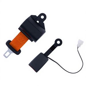 Cinturón de Seguridad Retráctil de 2 Puntos para Montacargas <span class=keywords><strong>con</strong></span> Certificación Europea, <span class=keywords><strong>con</strong></span> Sensor de Alarma - Product Image 2