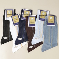 Chaussettes mi-longues pour hommes, style business, été, fines, sans coutures, confortables, décontractées, 799.