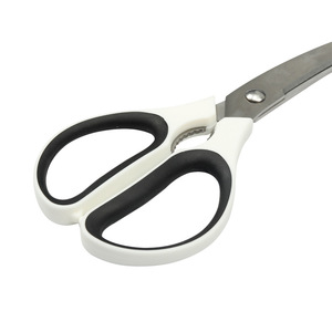 Yangjiang Stainless Steel <b>Kitchen</b> Scissors White Gray Multi Purpose Food Cutting <b>Shears</b> For Meat And Bone Household Use - Product Image 2