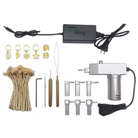 Machine à tresser électrique portable nouvelle génération pour dreadlocks, outil de tressage de cheveux humains au crochet, machine à dreadlocks