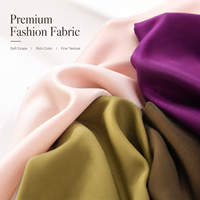 Tissu sergé écologique uni 21*21 100% pour robes de femme, vêtements pour garçons et vêtements de nuit