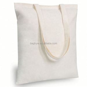 Sac fourre-tout en toile de coton réutilisable et écologique pour femmes, avec poche, logo personnalisé imprimé, prix d'usine, faible MOQ, motif lettre - Product Image 4