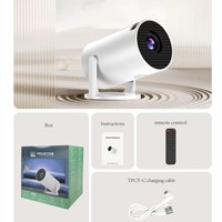 Proyector Portátil Inalámbrico HY300mini HD 1080P, Lámpara LED, Pantalla de Cine en Casa, Duplicación de Pantalla, 50 ANSI Lúmenes, Uso en Exteriores, Modelo M5