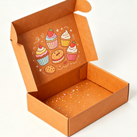 Boîte cadeau noire luxueuse pliable personnalisée, boîte en papier pour cadeau, boîte en papier épais recyclable, emballage personnalisé avec logo, boîte d'expédition de marque
