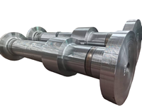 Arbre principal de turbine éolienne en acier inoxydable de haute qualité, à grande échelle, en alliage haute température, traité thermiquement, conforme à la norme ASTM, livraison rapide
