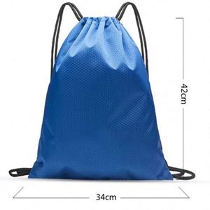 High Quality Custom Thick Lightweight Folding 600D Oxford Sport Gym Bag Waterproof <b>Drawstring</b> <b>Backpack</b> Basketball Bag - Product Image 2
