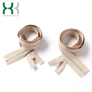 Factory Supply Closed End Auto Lock Sustainable Nickel-Free Plastic Separating Zipper