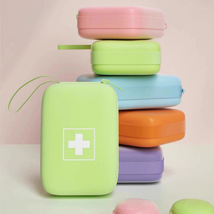 Mini trousse de premiers secours, <span class=keywords><strong>sac</strong></span> de rangement pour médicaments de voyage, <span class=keywords><strong>sac</strong></span> de premiers secours imperméable, petit <span class=keywords><strong>sac</strong></span> vide pour médicaments d'urgence - Product Image 3