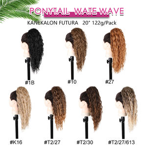 จูเลียนนา วอเตอร์ เวฟ คิว เดอ เชวาล แฮร์พีซแบบพันรอบผม  แฮร์พีซแบบหางม้า  แฮร์พีซแบบเชือกผูก  แฮร์พีซหางม้า  คุณภาพสูง - Product Image 5