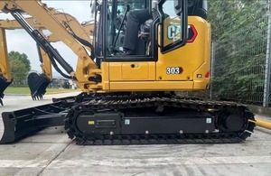 Excavadora de Orugas Mini CAT303CR Usada de 3 Toneladas, Fabricada en Japón en 2022, Cargadora con Pocas Horas de Trabajo, Excavadora Hidráulica CAT303CR - Product Image 6