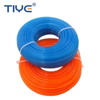 Fil de coupe pour débroussailleuse 1,6 mm, fil de nylon universel pour débroussailleuses et coupe-herbe