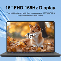 Ordinateur portable de jeu IPS de 16 pouces avec processeur Intel Core I7 RTX 4060 jusqu'à 32 Go de RAM DDR4, SSD de 2 To, système d'exploitation Windows 11, nouveau boîtier en aluminium