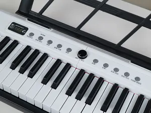 Keyboard elektronik 88 tombol Dual Keyboard Digital elektronik instrumen Organ Piano fitur pembelajaran dan praktik