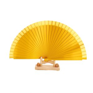 Éventail pliant de luxe QM de haute qualité, personnalisé et peint, en bois espagnol coloré, pour femme, idéal pour la danse - Product Image 6