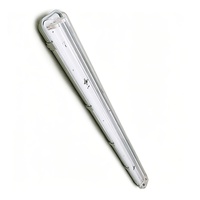 En Stock, Luminaria LED Triproof para Techo, Impermeable IP65, 40W, 4 pies, 1200mm, 4000 lúmenes, Cubierta Transparente, Lámpara LED Triproof para Garaje