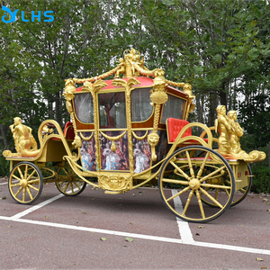 Wholesale Customized <strong>Horse</strong> Wagon/Four Wheel Sightseeing <strong>Horse</strong> Carriage/Wedding Royal Carriage for Sale - Product Image 5